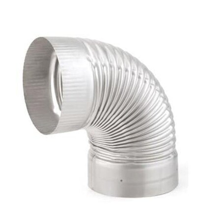 Integra Miltex Selkirk Corporation 4614 6 Inch  Heat-fab 90 Degree Non-adj Elbow  304-alloy 21655